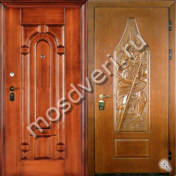 Одностворчатая дверь для частного дома из массива - купить от производителя Мосдвери Одностворчатая дверь для частного дома из массива